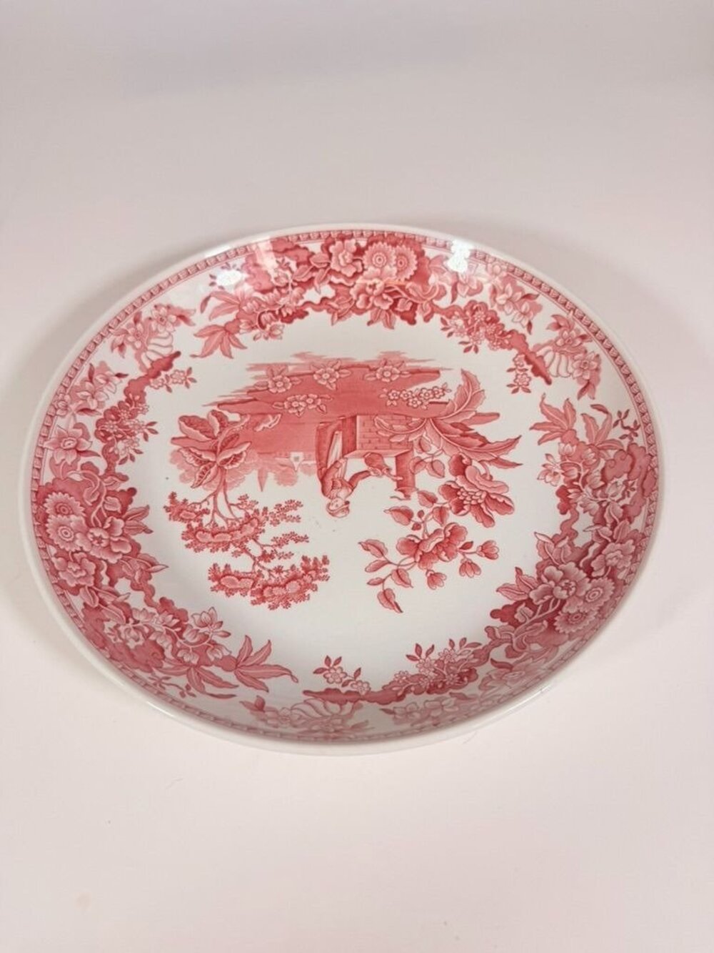 Pasta Serving Bowl Spode Archive Collection Georgian Series England Girl At Well - Picture 14 of 16